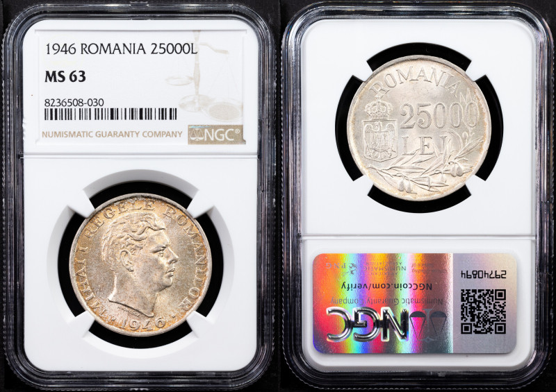 Romania, 25000 Lei 1946, Bucharest Category : Romania
Country/Region : Romania...