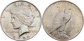 USA, Peace Dollar 1922