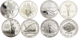 USA, 1 Dollar 1986, 1987, 1989, 1987
