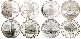 USA, 1 Dollar 1986, 1987, 1993, 1995
