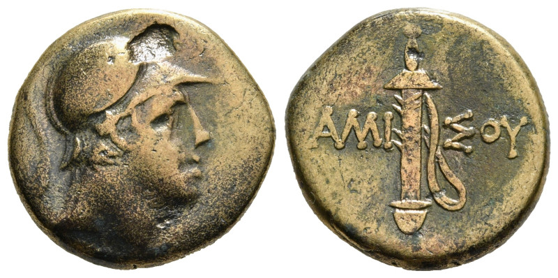 PONTOS. Amisos. Ae (Circa 111-105 or 95-90 BC). Struck under Mithradates VI Eupa...