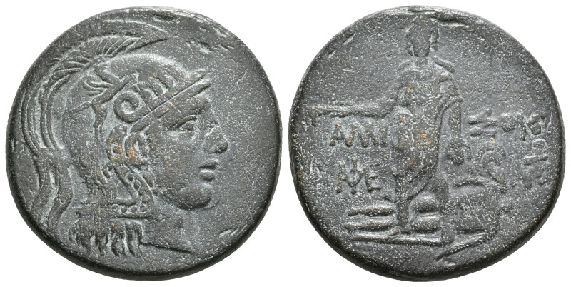 PONTOS. Amisos. Time of Mithradates VI Eupator (Circa 105-90 or 90-85 BC). Ae.
O...
