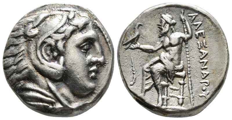 KINGS OF MACEDON. Alexander III 'the Great' (336-323 BC). Tetradrachm.
Obv: Head...