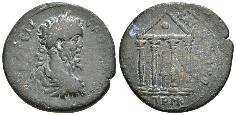 PONTUS. Neocaesarea. Septimius Severus (193-211). Ae. Dated CY 146 (209/10). Obv...