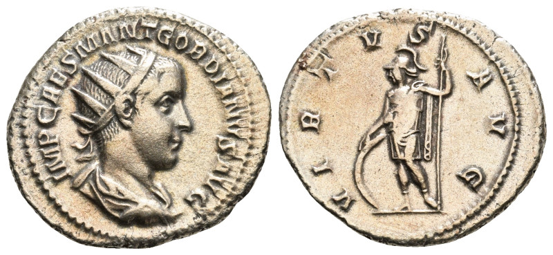GORDIAN III (238-244). Antoninianus. Rome.
Obv: IMP CAES M ANT GORDIANVS AVG.
...