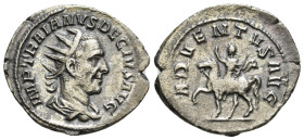 TRAJANUS DECIUS (249-251). Antoninianus. Rome.
Obv: IMP C M Q TRAIANVS DECIVS AVG.
Radiate, draped and cuirassed bust right, seen from behind.
Rev: AD...