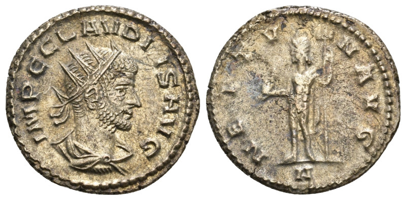CLAUDIUS II GOTHICUS (268-270). Antoninianus. Antioch.
Obv: IMP C CLAVDIVS AVG.
...