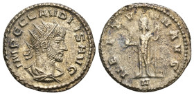 CLAUDIUS II GOTHICUS (268-270). Antoninianus. Antioch.
Obv: IMP C CLAVDIVS AVG.
Radiate, draped and cuirassed bust right.
Rev: NEPTVN AVG / A.
Neptune...