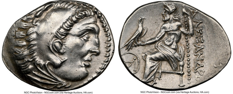 MACEDONIAN KINGDOM. Alexander III the Great (336-323 BC). AR drachm (19mm, 4.10 ...