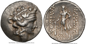 THRACIAN ISLANDS. Thasos. Ca. 2nd-1st centuries BC. AR tetradrachm (29mm, 16.33 gm, 11h). NGC VF 5/5 - 2/5, edge chips, marks, edge bend. Ca. 148-90/8...