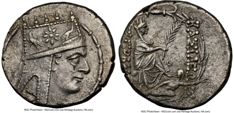 ARMENIAN KINGDOM. Tigranes II the Great (95-56 BC). AR tetradrachm (26mm, 15.37 ...