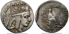 ARMENIAN KINGDOM. Tigranes II the Great (95-56 BC). AR tetradrachm (27mm, 15.30 gm, 1h). NGC Choice VF 5/5 - 3/5. Tigranocerta, ca. 80-68 BC. Diademed...