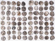 ANCIENT LOTS. Celtic. Gaul. Ca. mid 1st century BC. Lot of forty (40) AR quinarii. VG-VF. Includes: Forty AR quinarii, various types and tribes. SOLD ...
