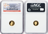 Elizabeth II gold Proof "Koala" 5 Dollars (1/25 oz) 2006-P Gem Proof NGC, Perth mint, KM959. Discover Australian Fauna - Koala. One of First 350 Struc...