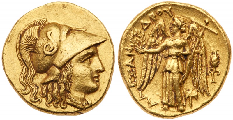 Macedonian Kingdom. Alexander III 'the Great'. Gold Stater (8.58 g), 336-323 BC....