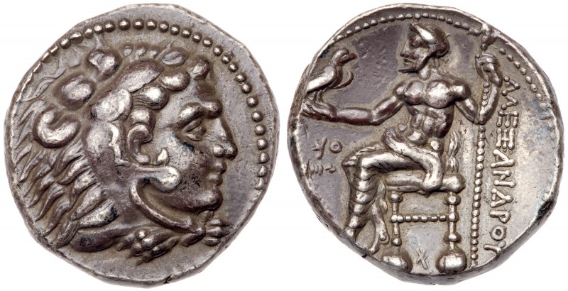 Macedonian Kingdom. Alexander III 'the Great'. Silver Tetradrachm (17.16 g), 336...