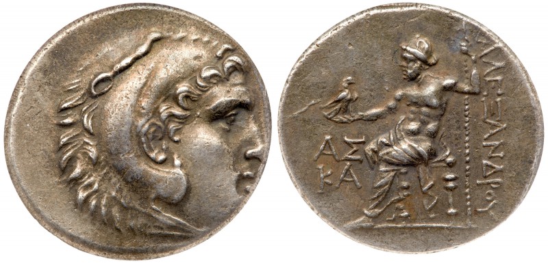 Macedonian Kingdom. Alexander III, the Great, 336-323 BC., 212 BC. Aspendos, yea...