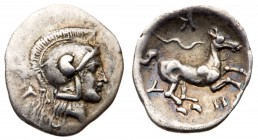 Arkadia, Kleitor. Silver Obol (0.88 g), ca. 370-350 BC. VF