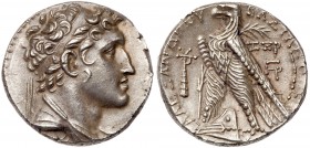 Seleukid Kingdom. Alexander I Balas. Silver Tetradrachm (14.34 g), 152/1-145 BC. EF
