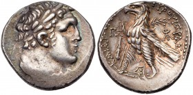 Phoenicia, Tyre. Silver Shekel (14.27 g), ca. 126/5 BC-AD 65/6.. VF