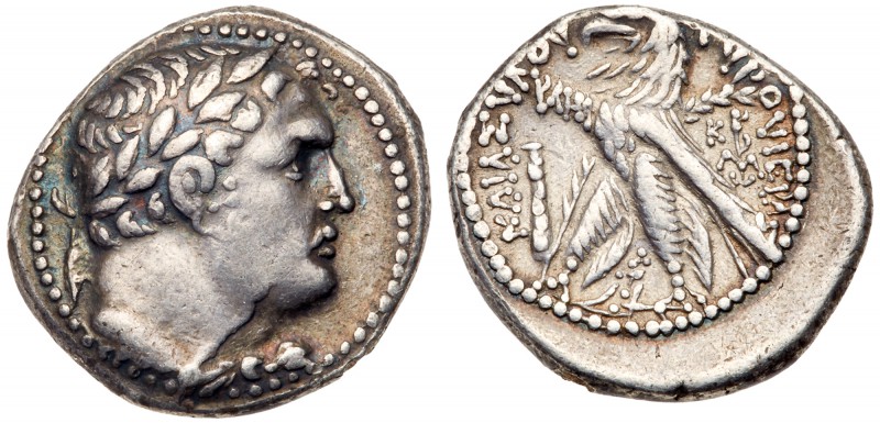 Phoenicia, Tyre. Silver 1/2 Shekel (7.01 g), ca. 126/5 BC-AD 65/6. CY 138 (AD 12...