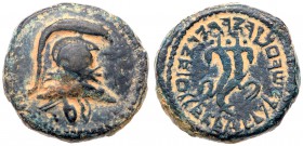 Judaea, Hasmonean Kingdom. John Hyrcanus I (Yehohanan). Æ Double Prutah (4.87 g), 134-104 BCE.. VF