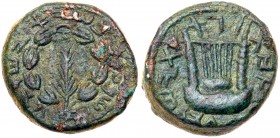 Judaea, Bar Kokhba Revolt. Æ Medium Bronze (15.24 g), 132-135 CE. VF