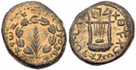 Judaea, Bar Kokhba Revolt. Æ Medium Bronze (11.33 g), 132-135 CE. VF