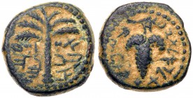 Judaea, Bar Kokhba Revolt. Æ Small Bronze (8.13 g), 132-135 CE. VF