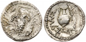 Judaea, Bar Kokhba Revolt. Silver Zuz (3.25 g), 132-135 CE. VF