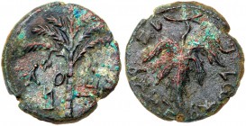 Judaea, Bar Kokhba Revolt. Æ Medium Bronze (11.16 g), 132-135 CE. VF