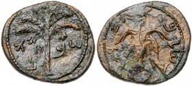 Judaea, Bar Kokhba Revolt. Æ Medium Bronze (14.37 g), 132-135 CE. VF