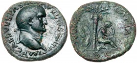 Vespasian. Æ As (9.21 g), AD 69-79. VF