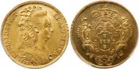 Brazil. 6400 Reis, 1792-R (Rio). PCGS MS61