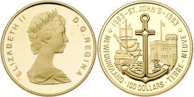 Canada. 100 Dollars, 1983. PF