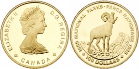Canada. 100 Dollars, 1985. PF