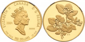 Canada. 350 Dollars, 2001. NGC PF67