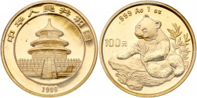 China. 100 Yuan, 1998. BU