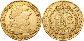Spain. 1 Escudo, 1787-DV (Madrid)