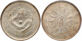 China: Chihli (Pei Yang Arsenal). Dollar, Year 23 (1897). PCGS AU58