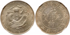 China: Kiangnan. Dollar, CD ( 1903). NGC AU58