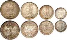 Great Britain. Maundy Set, 1888. NGC MS64