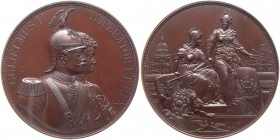 Great Britain. Bronze Medal, 1891. NGC MS67