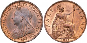 Great Britain. Old Head Halfpenny, 1897