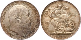 Great Britain. Crown, 1902. PCGS MS65