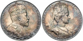 Great Britain. Official Coronation Medal, 1902. UNC