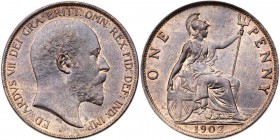 Great Britain. 'Low Tide' variety Penny, 1902