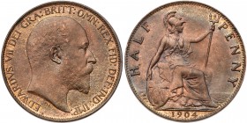 Great Britain. Halfpenny, 1904