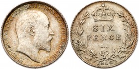 Great Britain. Sixpence, 1906