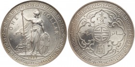 Great Britain. Trade Dollar, 1929-B. PCGS MS65